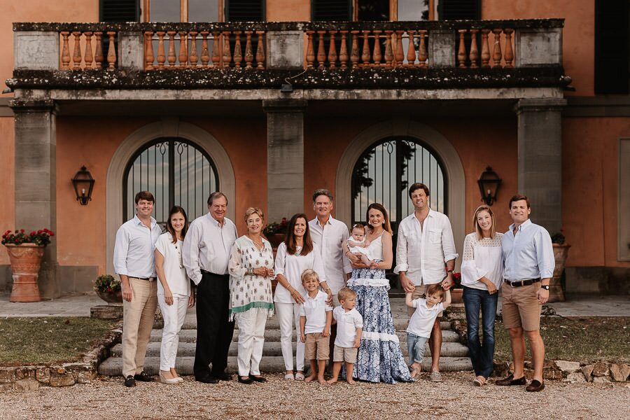 Family portraits in Tuscany