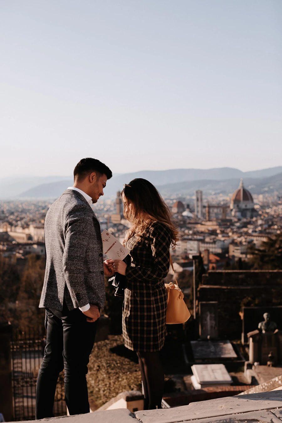 A perfect surprise wedding proposal
