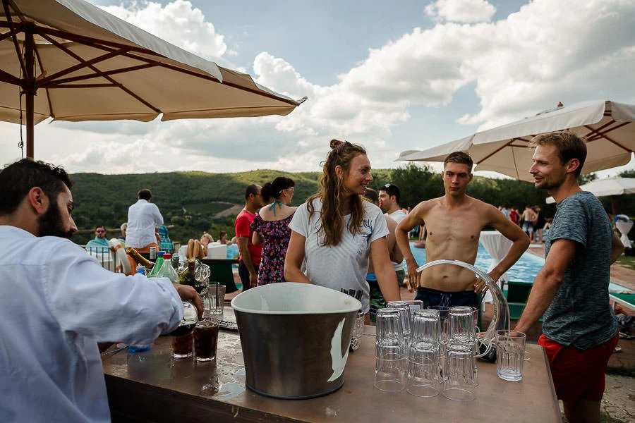 Wedding at Castello di Meleto in Chianti