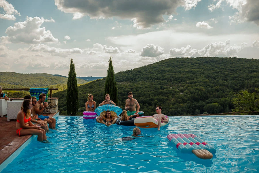 Wedding at Castello di Meleto in Chianti