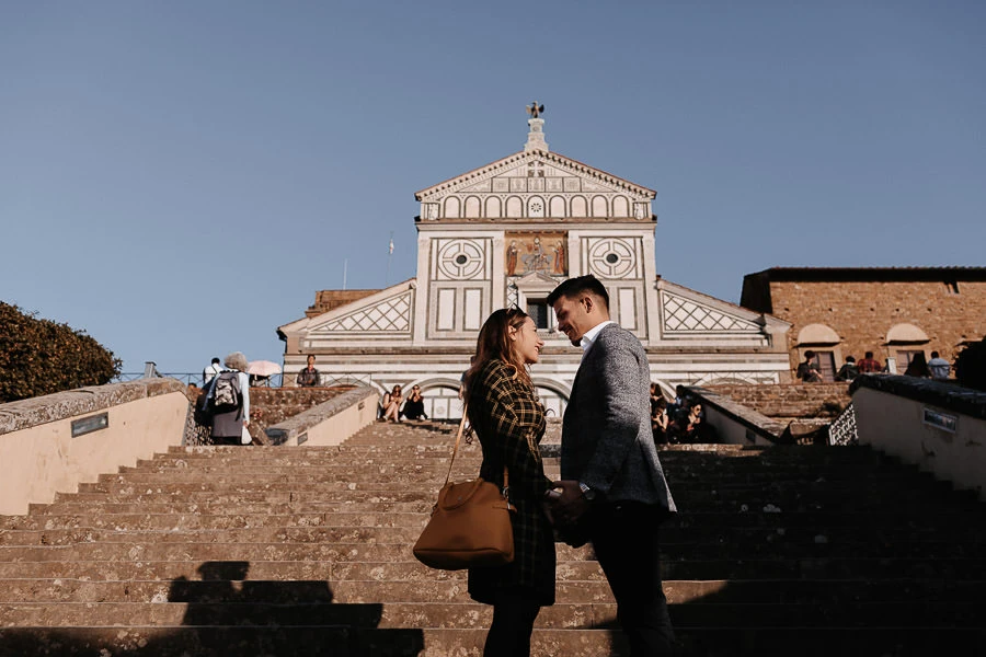 A perfect surprise wedding proposal