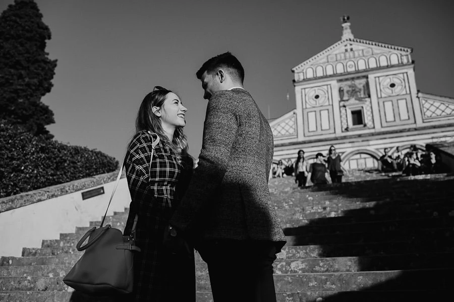 A perfect surprise wedding proposal
