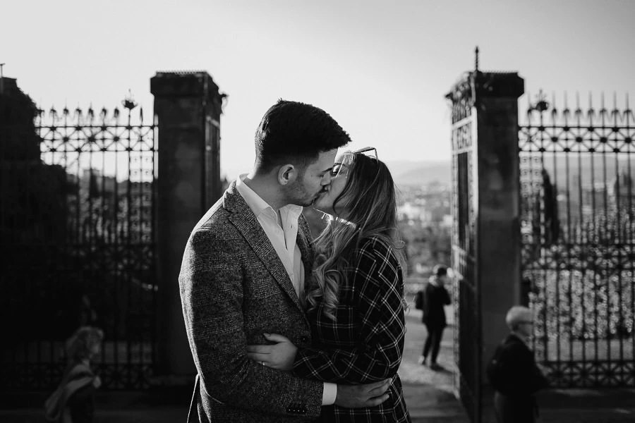 A perfect surprise wedding proposal