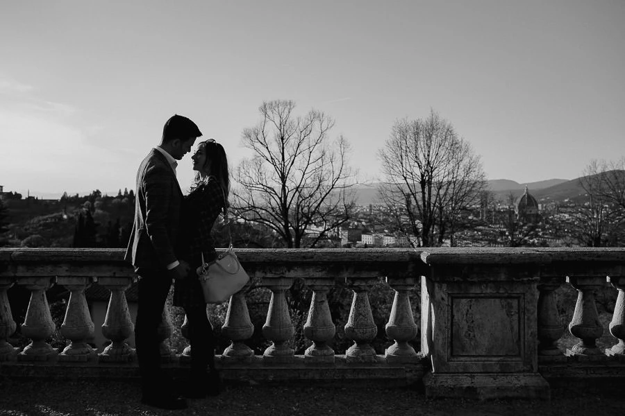 A perfect surprise wedding proposal