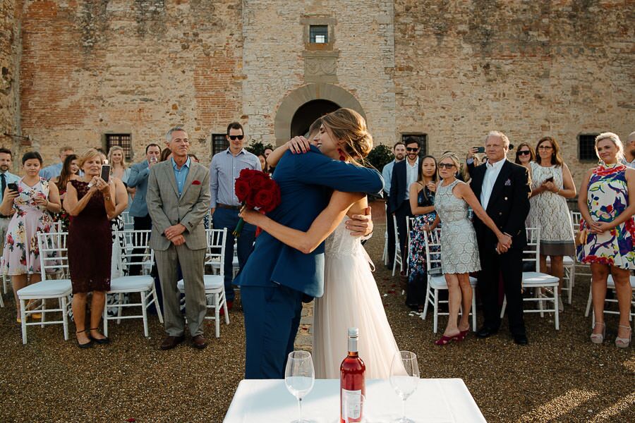 Wedding at Castello di Gabbiano in Tuscany