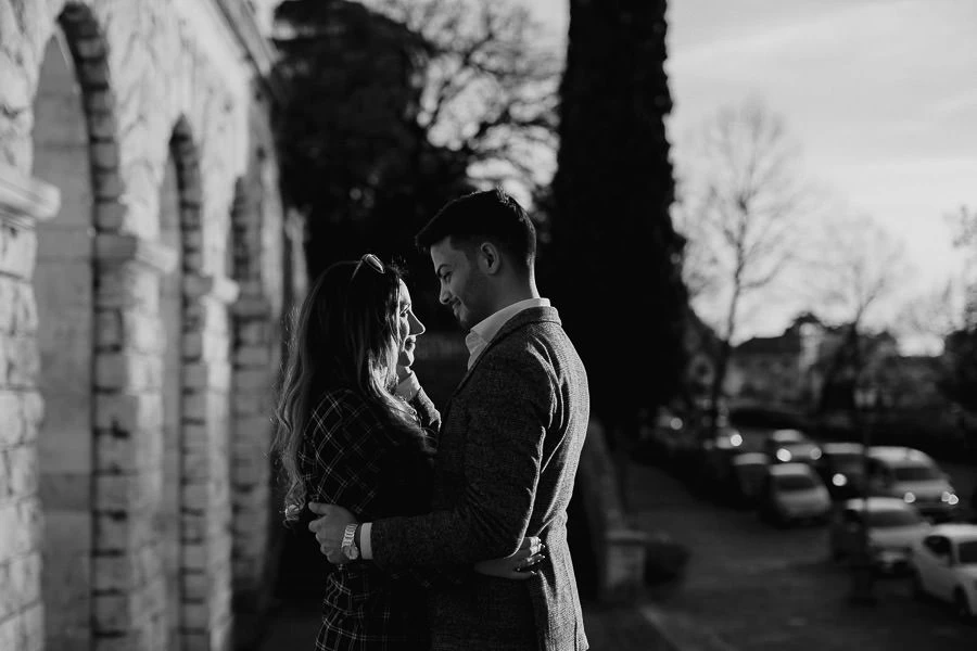 A perfect surprise wedding proposal