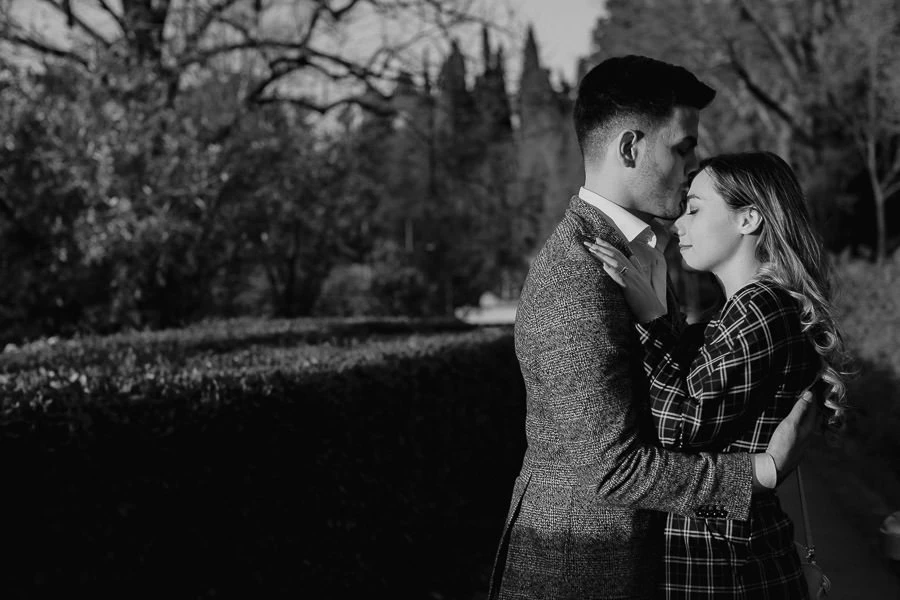 A perfect surprise wedding proposal