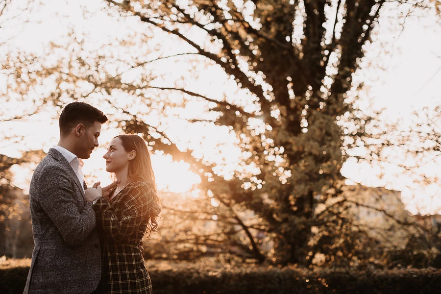 A perfect surprise wedding proposal
