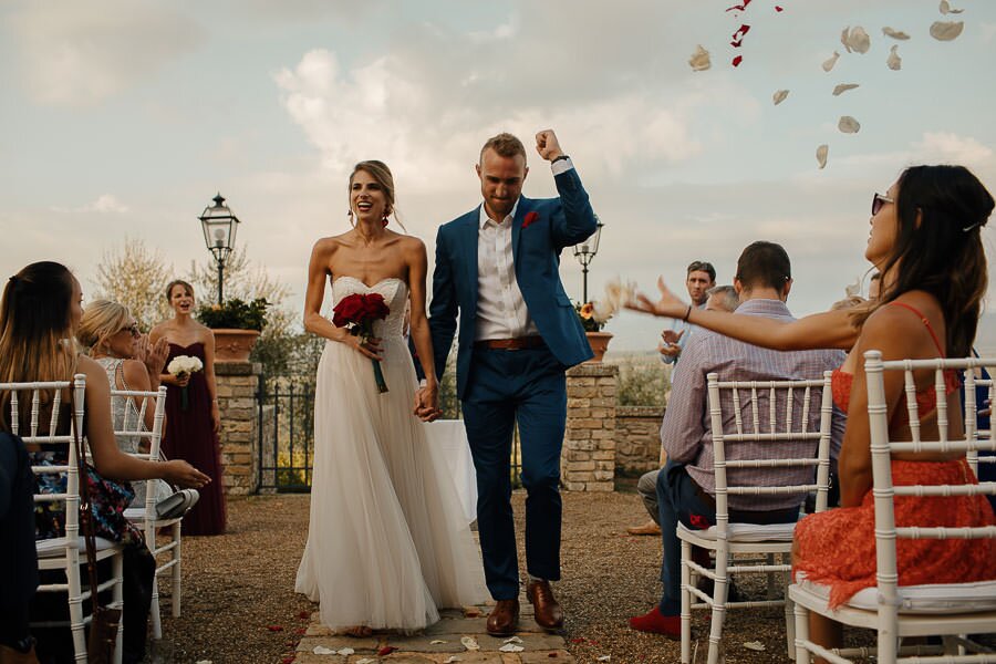 Wedding at Castello di Gabbiano in Tuscany