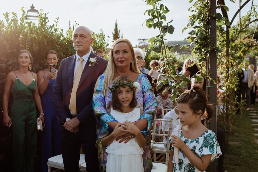 Ceremony at Villa Scorzi