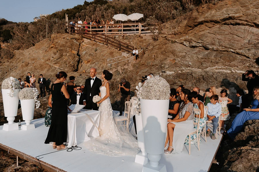Ceremony at villa Parisi Ceremony at villa Parisi