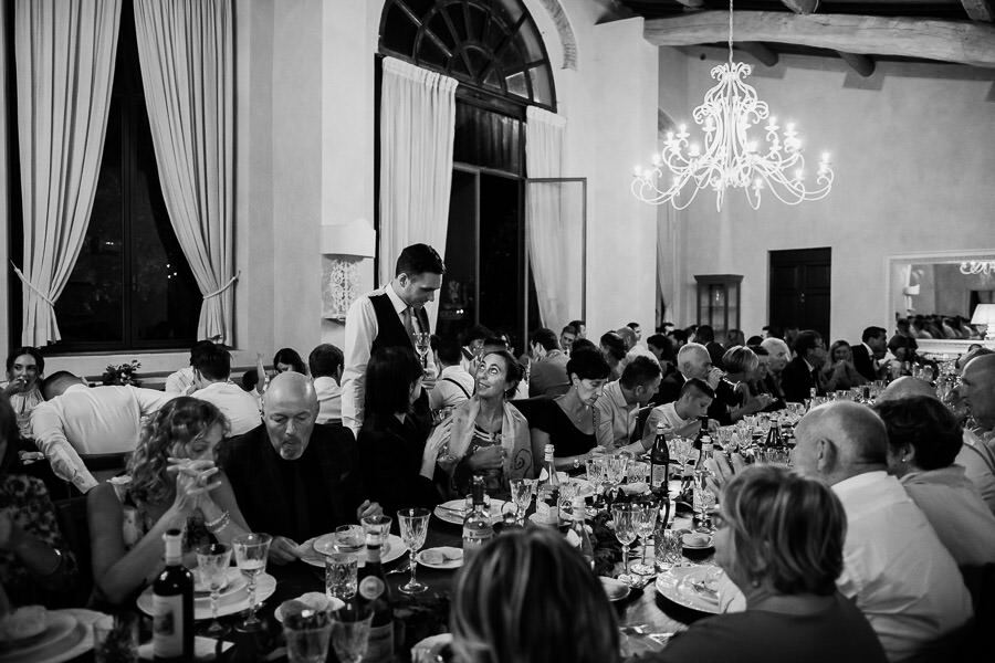 Wedding reception at Villa Scorzi