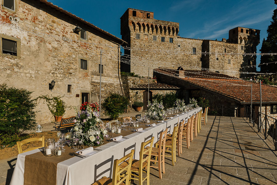 Wedding location: Castello del Trebbio in Pontassieve