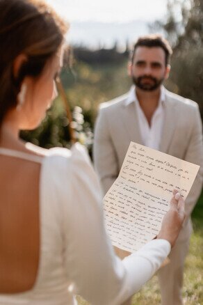 Elopement for an intimate wedding