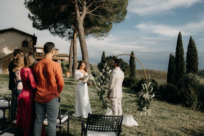 Elopement for an intimate wedding
