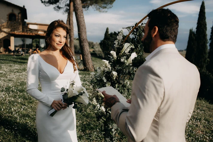 Elopement for an intimate wedding