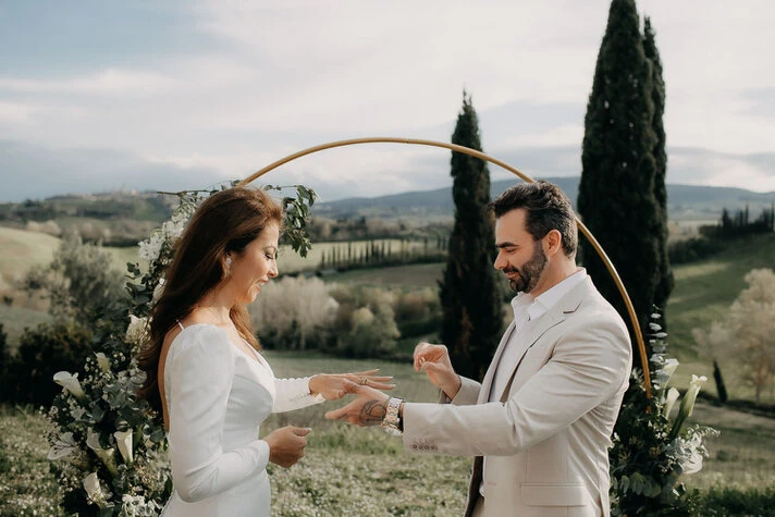 Elopement for an intimate wedding