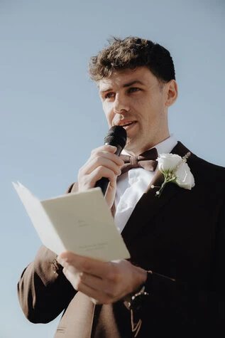Rochelle and Damon, a joyful wedding in Tuscany