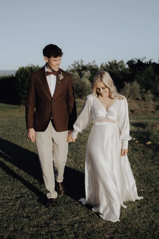 Rochelle and Damon, a joyful wedding in Tuscany