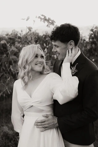 Rochelle and Damon, a joyful wedding in Tuscany