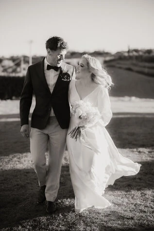 Rochelle and Damon, a joyful wedding in Tuscany