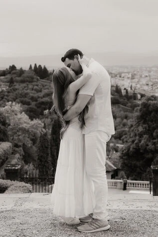 Marriage Proposal in Florence