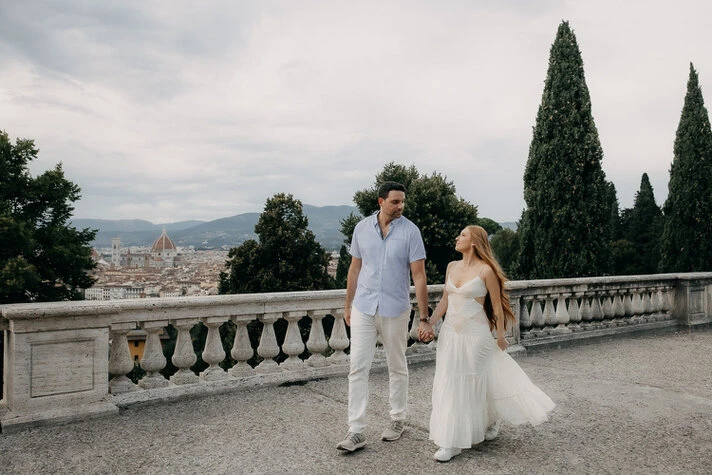 Marriage Proposal in Florence