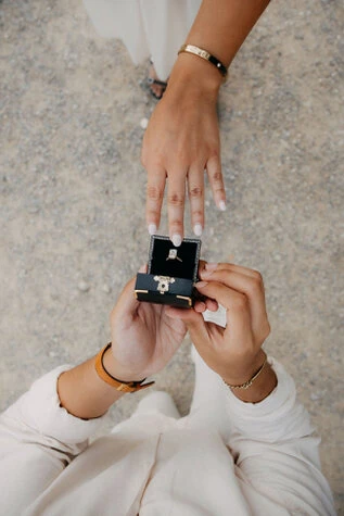 Marriage proposal at Boboli Gardens - Florence