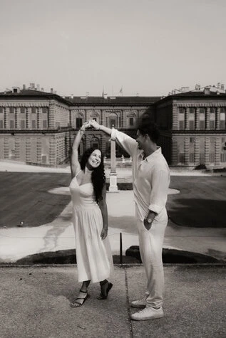 Marriage proposal at Boboli Gardens - Florence
