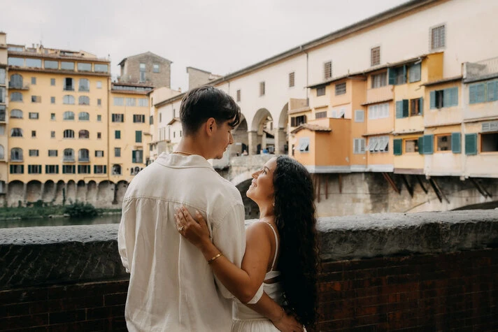 Marriage proposal at Boboli Gardens - Florence