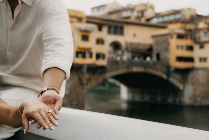 Marriage proposal at Boboli Gardens - Florence