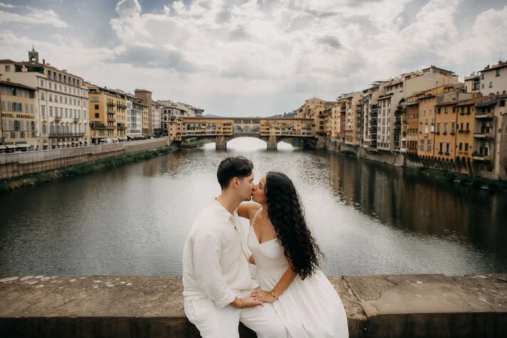 Marriage proposal at Boboli Gardens - Florence