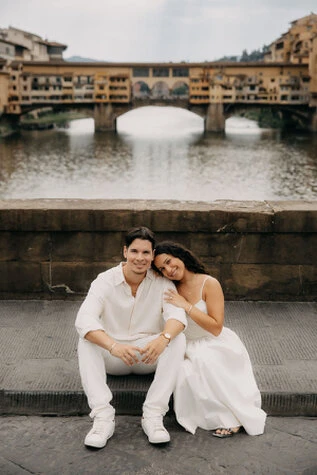 Marriage proposal at Boboli Gardens - Florence