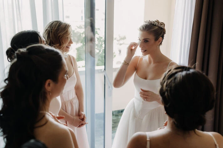 Wedding photographer at Villa Corsini in Tuscany