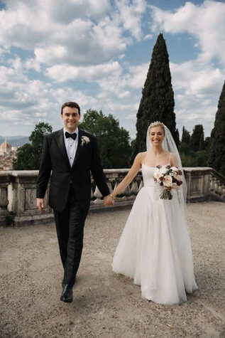 Wedding photographer at Villa Corsini in Tuscany