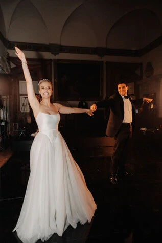 Wedding photographer at Villa Corsini in Tuscany