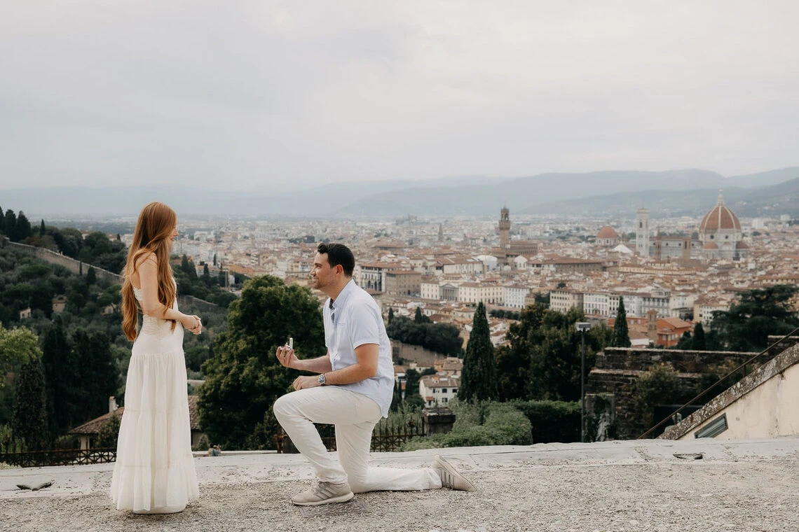 Proposta di matrimonio a Firenze