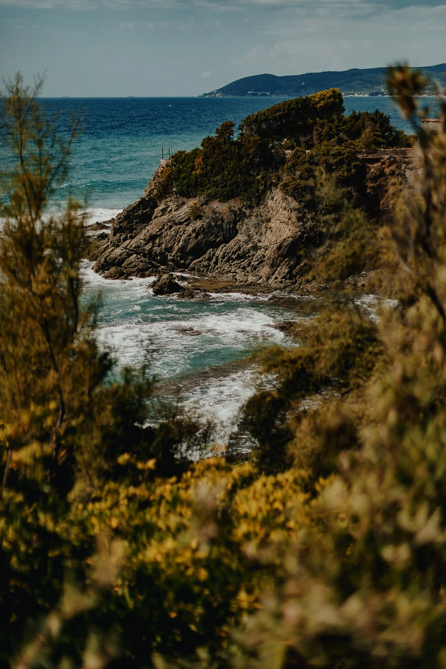 Vista sul mare da Villa Parisi