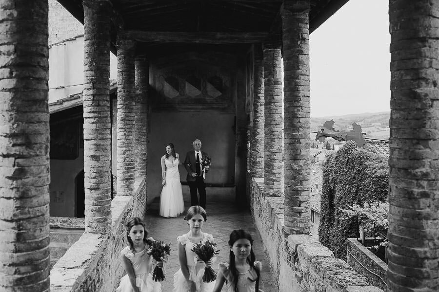 Matrimonio a San Gimignano