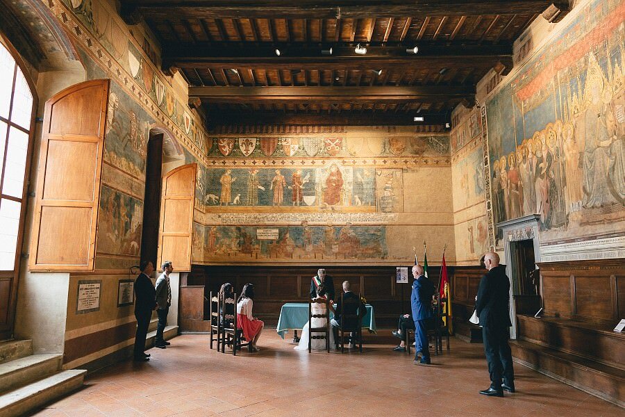 Sala Dante Matrimonio a San Gimignano