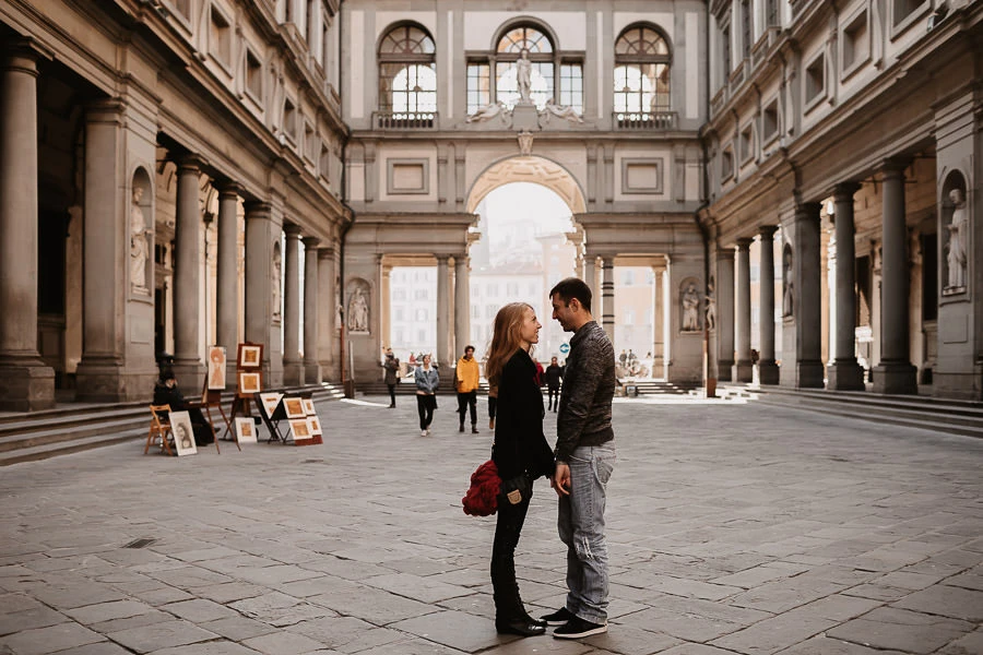 Servizio Fotografico Engagement a Firenze