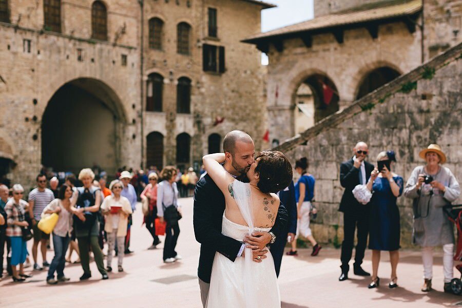 Foto Matrimonio a San Gimignano