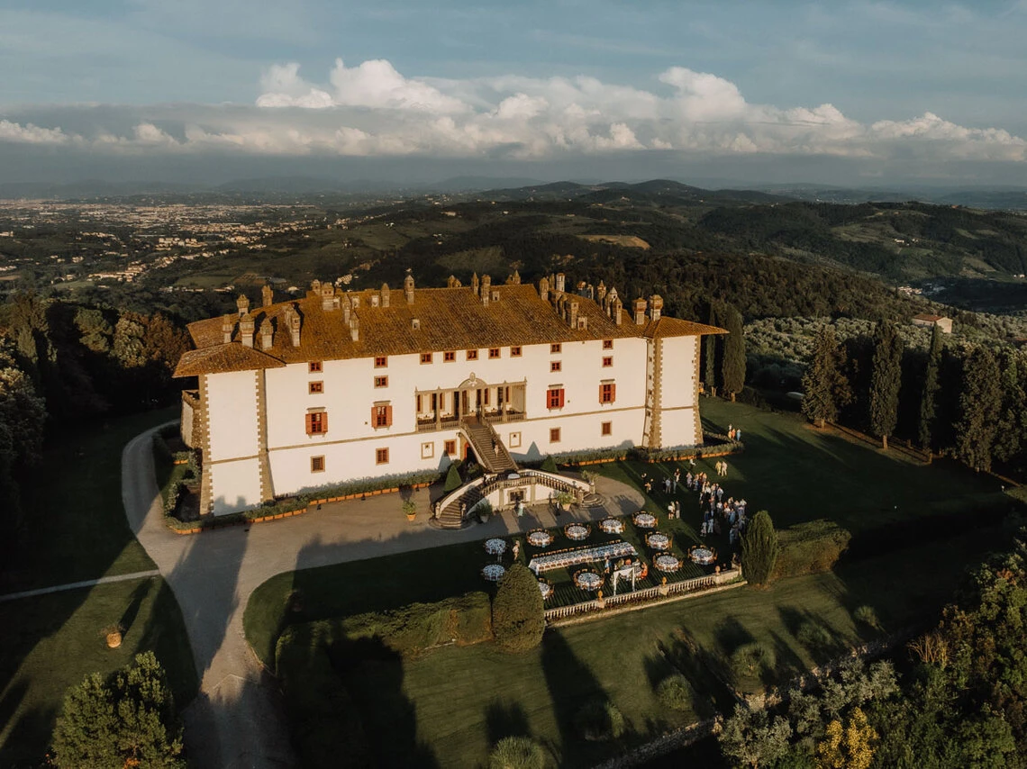 Matrimonio di pomeriggio a Villa La Ferdinanda