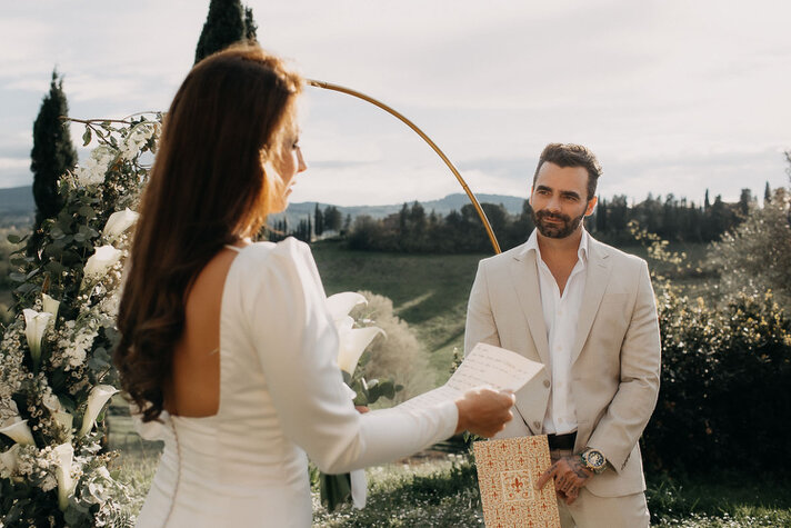 Elopement Fotografo in Toscana