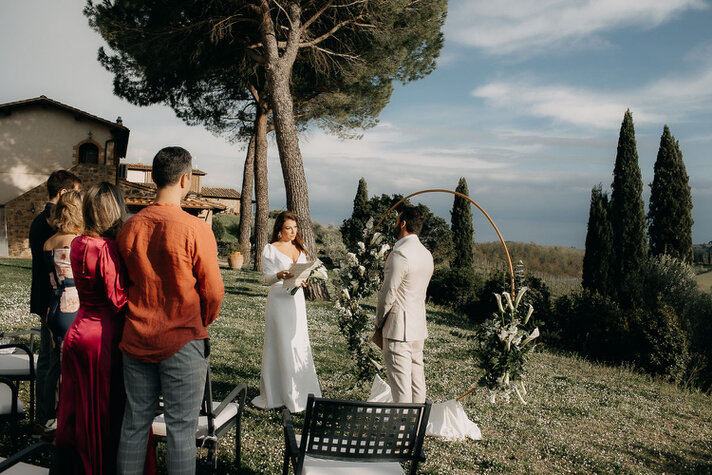 Elopement Fotografo in Toscana