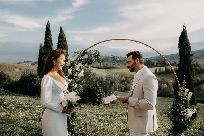 Elopement Fotografo in Toscana