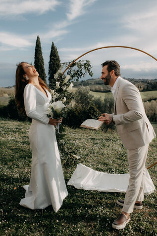 Elopement Fotografo in Toscana