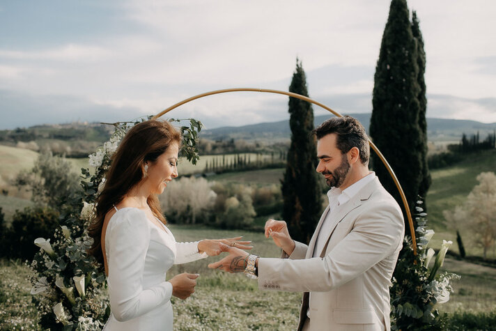 Elopement Fotografo in Toscana