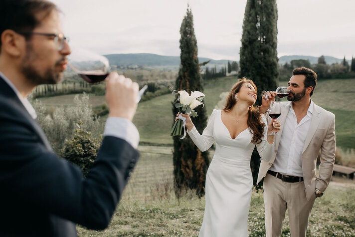Elopement Fotografo in Toscana
