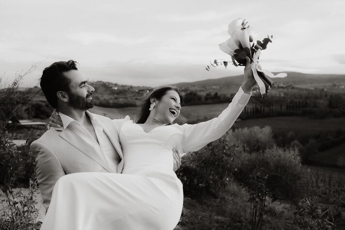 Elopement Fotografo in Toscana